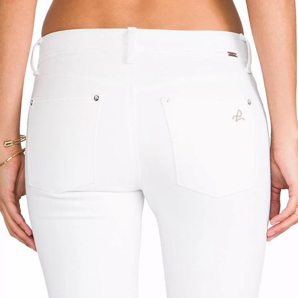 DL1961 Emma Legging Skinny Jean in Milk - Picture 3 of 9